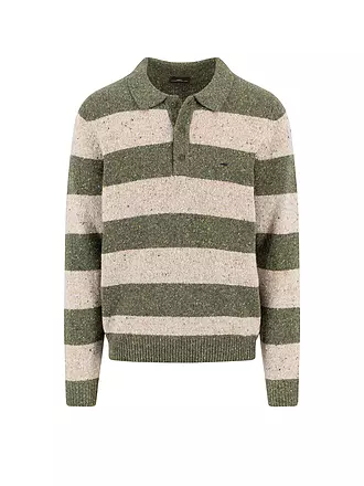 FYNCH-HATTON | Nome prodotto: Poloshirt
Marchio: FYNCH-HATTON
Colore: verde
Categorie: Moda,Uomo
Tag: Taglie forti
Lunghezza manica: Manica lunga
Materiale: Lana,Poliestere / Poliammide
Tipo di colletto: Colletto polo
Motivo: A righe
Vestibilità (capispalla): Regular
 |